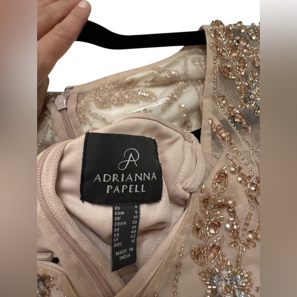 Adrianna Papell Embellished Godet Gown - Picture 10 of 10